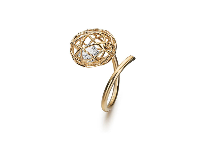 NIDO Yellow Gold Ring